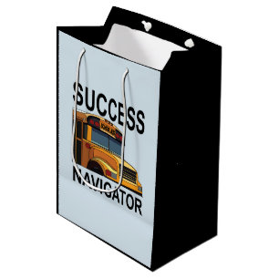 Busfahrer der Navigator School Mittlere Geschenktüte
