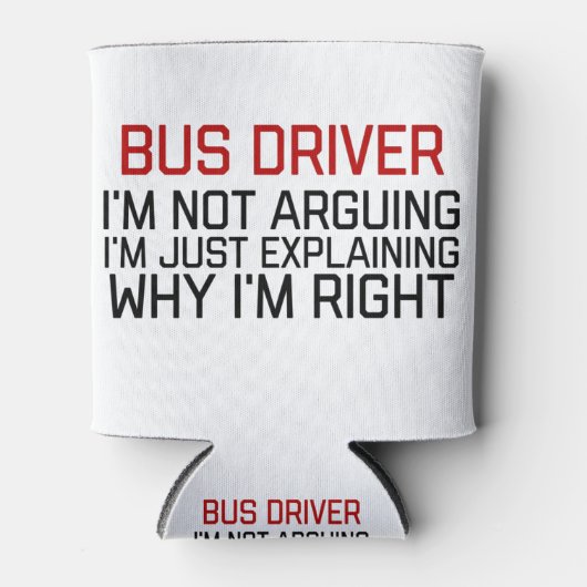 Busfahrer Dosenkühler (Vorderseite)