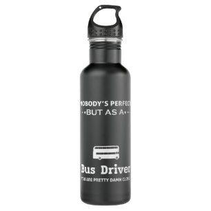 Busfahrer Edelstahlflasche