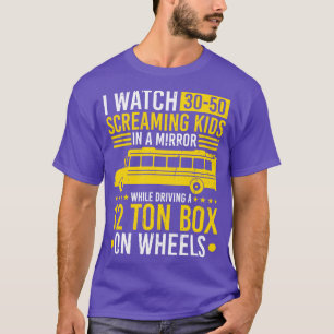 Busfahrer Funny School Busfahrer T-Shirt