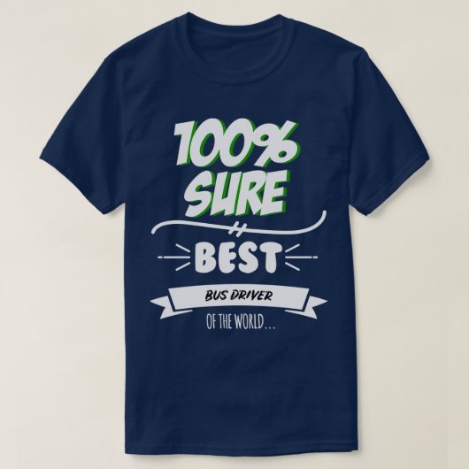 Busfahrer Funny Slogan Hobby Work Worker Job Fun T-Shirt (Design vorne)