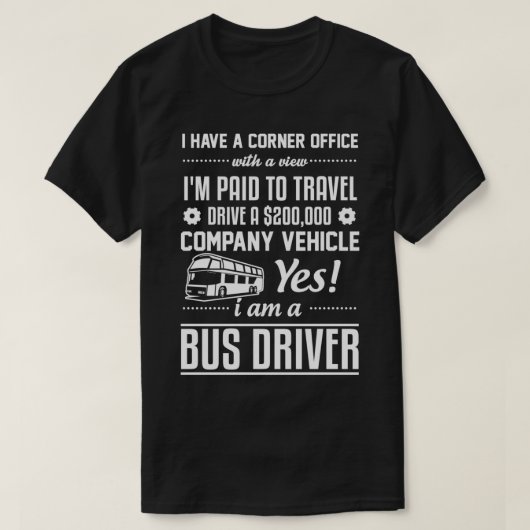 Busfahrer Funny TShirts Classic TShirt (Design vorne)