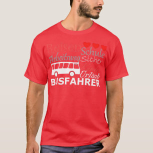 Busfahrer-Geschenk Busfahrer Weihnachtsgeschenk T-Shirt