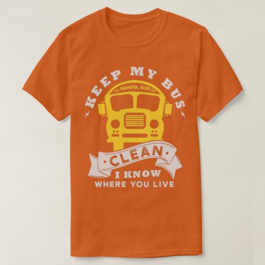 Busfahrer Geschenke für einen lustigen Busfahrer 7 T-Shirt (Design vorne)