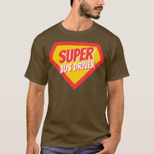 Busfahrer gibt Super Bus Treiber T-Shirt