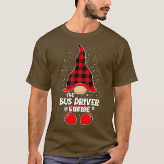 Busfahrer Gnome Buffalo Kariert T-Shirt