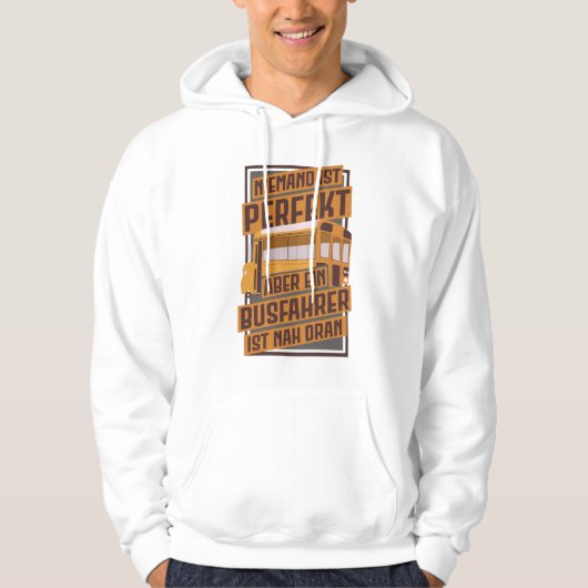 Busfahrer Hoodie (Vorderseite)