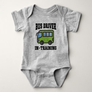 Busfahrer im Training Baby Strampler