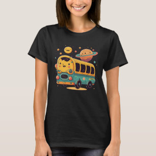 Busfahrer im Weltraum T-Shirt