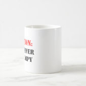 Busfahrer ist mürrisch kaffeetasse (Mittel)