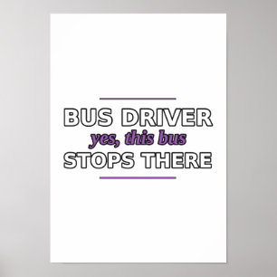 Busfahrer: Ja, dieser Bus hält dort Poster