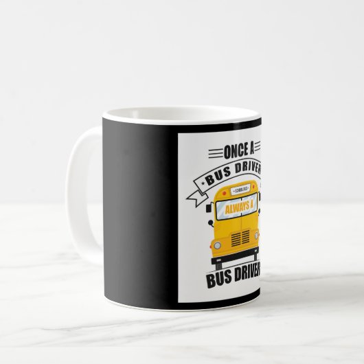 Busfahrer Kaffeetasse (Vorderseite Links)