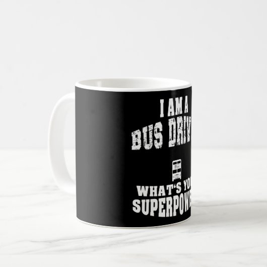 Busfahrer Kaffeetasse (Vorderseite Links)