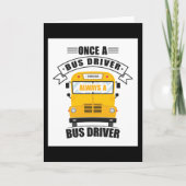 Busfahrer Karte (Vorderseite)