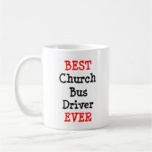 Busfahrer, Kirche, beste Tasse (Links)