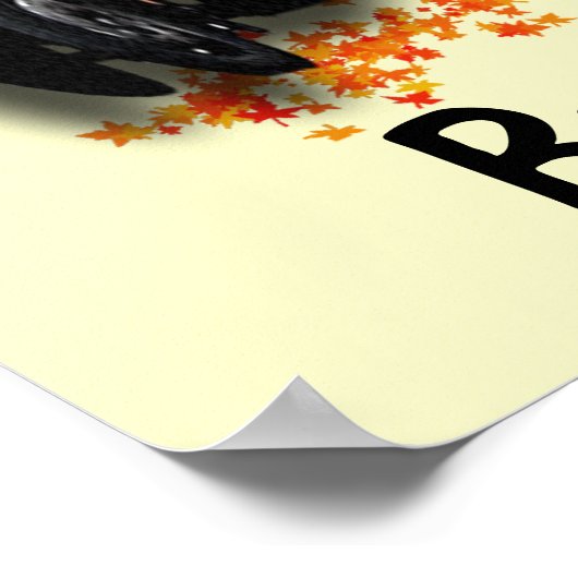 Busfahrer kümmern sich um poster (Ecke)