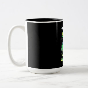 Busfahrer Omg Stopp-Talk Zweifarbige Tasse