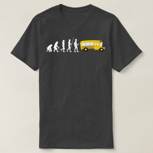 Busfahrer Omnibus School Bus Öffentliche Verkehrsm T-Shirt (Design vorne)