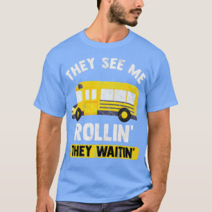 Busfahrer Omnibus Schulbus Öffentlicher Nahverkehr T-Shirt