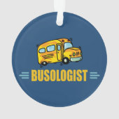 Busfahrer Ornament (Rückseite)