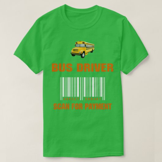 Busfahrer-Professionelle Prüfung für Zahlung Funny T-Shirt (Design vorne)