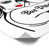 Busfahrer Rosie das Riveter-Button nach oben Poster (Ecke)