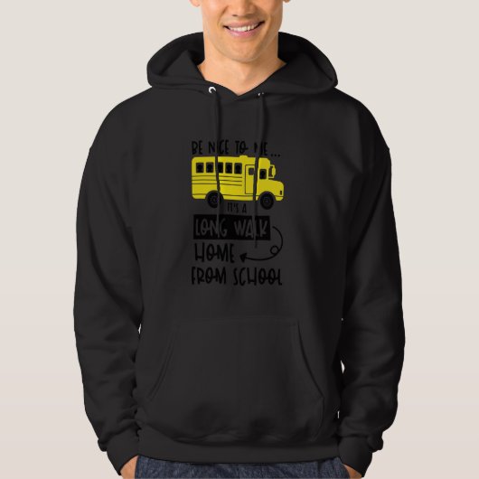 Busfahrer-Schulbusfahrer Spaß Hoodie (Vorderseite)