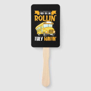 Busfahrer sehen Me Rollin Fächer