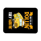 Busfahrer sehen Me Rollin Magnet (Horizontal)