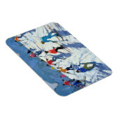 Busfahrer Skipiste Lofer 2004 Magnet (Rechte Seite)