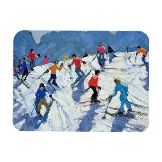 Busfahrer Skipiste Lofer 2004 Magnet (Horizontal)