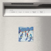 Busfahrer Skipiste Lofer 2004 Magnet (In Situ (Geschirrspüler))