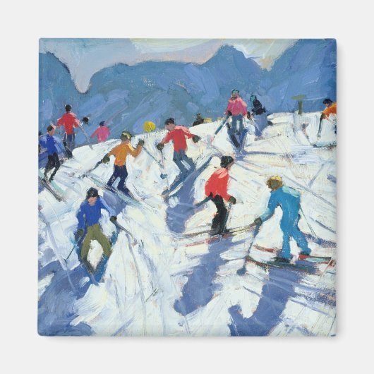 Busfahrer Skipiste Lofer 2004 Magnet (Vorne)