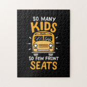 Busfahrer so viele Kinder Puzzle (Vertikal)