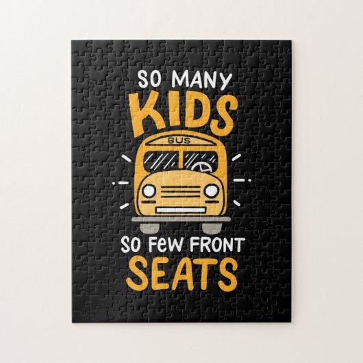 Busfahrer so viele Kinder Puzzle (Vertikal)
