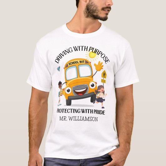 Busfahrer T-Shirt (Vorderseite)
