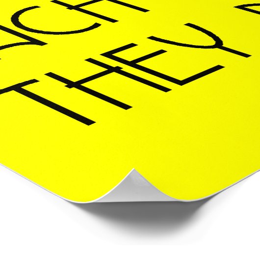 Busfahrer Tag für Tag Poster (Ecke)