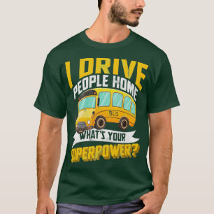 Busfahrer Transport Omnibus Schulbus Öffentlicher  T-Shirt