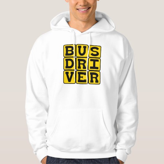 Busfahrer, Transportberuf Hoodie (Vorderseite)