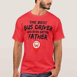 Busfahrer Vater Bestes Mal Funny Geschenk Idee 2 T-Shirt