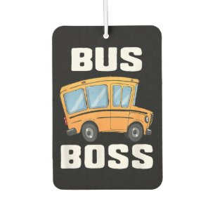 Busfahrer von Funny Bus Autolufterfrischer