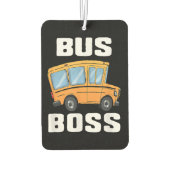 Busfahrer von Funny Bus Autolufterfrischer (Rückseite)