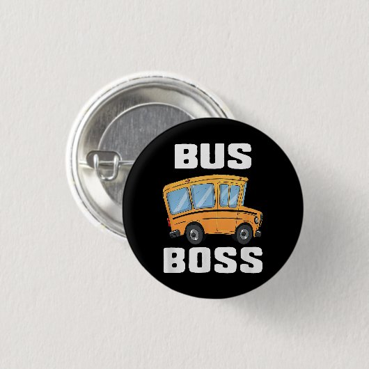 Busfahrer von Funny Bus Button (Vorne & Hinten)