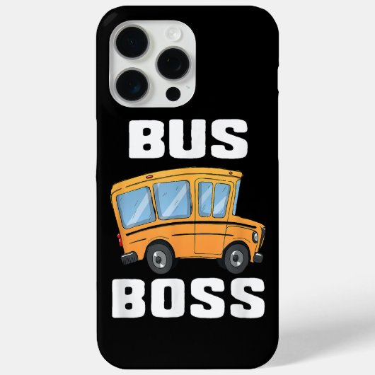 Busfahrer von Funny Bus Case-Mate iPhone Hülle (Rückseite)