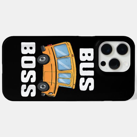Busfahrer von Funny Bus Case-Mate iPhone Hülle (Rückseite (Horizontal))