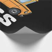 Busfahrer von Funny Bus Geschenkpapier (Ecke)