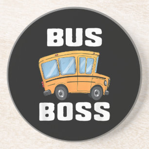 Busfahrer von Funny Bus Getränkeuntersetzer