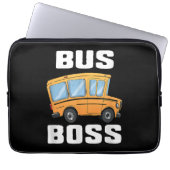 Busfahrer von Funny Bus Laptopschutzhülle (Vorderseite)
