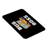 Busfahrer von Funny Bus Magnet (Rechte Seite)