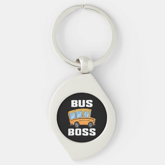 Busfahrer von Funny Bus Schlüsselanhänger (Vorderseite)